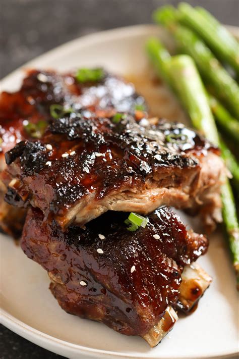 Sticky Asian Ribs (in the OVEN) Recipe | Recipe | Pork rib recipes, Rib recipes, Baked ribs