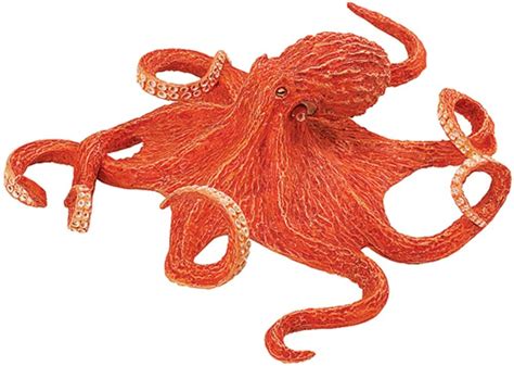 Orange Octopus Model