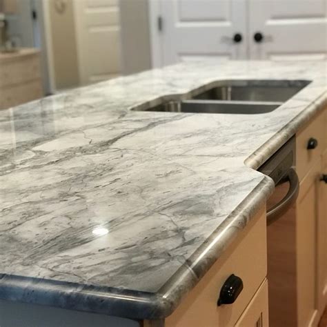 The depth of this natural stone is absolutely mesmerizing. Ogee edge only adds an accent on th ...