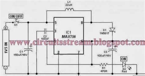 1.5V Battery to 5V Voltage Converter Circuit Diagram | Super Circuit Diagram