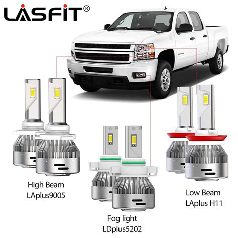 Best LED Light Bulbs | 2008-2013 Chevrolet Silverado 1500 | LASFIT