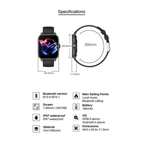 2023 [All Day Monitoring Of Heart Rate And Blood Pressure] Bluetooth ...