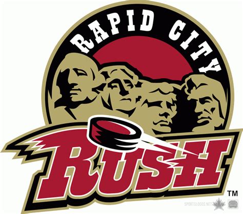 Rapid City Rush Logo - Alternate Logo - ECHL (ECHL) - Chris Creamer's ...