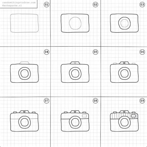 How to draw a camera. | Doodle art for beginners, Easy doodle art ...