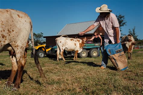 Family Documentary Session on a Texas Longhorn Cattle Ranch - Jeremy ...