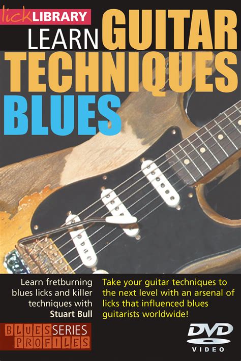 Learn To Play Guitar Techniques Blues | Store | LickLibrary