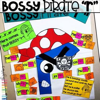 Bossy R Anchor Chart | R Controlled Vowels - Emily Education