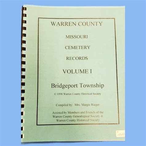 Warren County, Missouri Historical Society - Warren Co. Historical Society