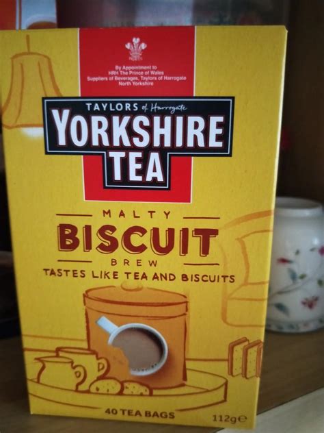 Yorkshire tea - Biscuits & Brew, Food & Drinks, Beverages on Carousell