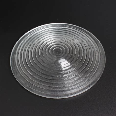 Big Pressed Borosilicate Glass Fresnel Lens For Outdoor Lighting Explosion Proof - Buy Big ...