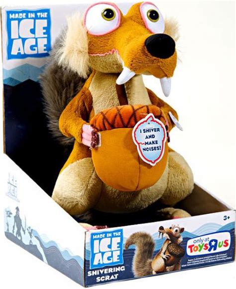 Ice Age Continental Drift Shivering Scrat Exclusive Plush Figure TPF ...