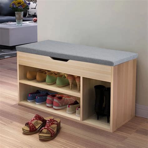 Simple Modern Shoe Storage Stool Fashion Sofa Bench Change Shoe Bench ...