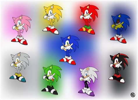 Sonic and his diverse cast of characters : SonicTheHedgehog