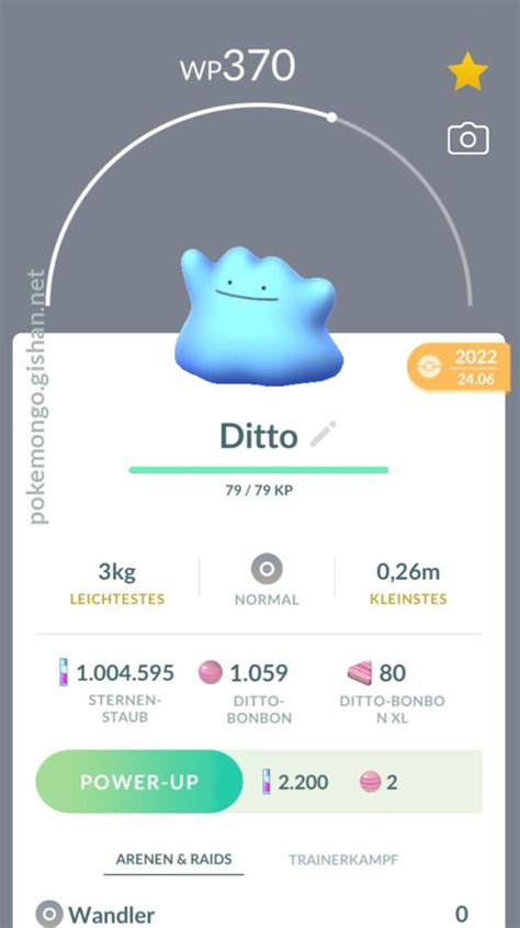 Shiny Ditto - Pokemon Go