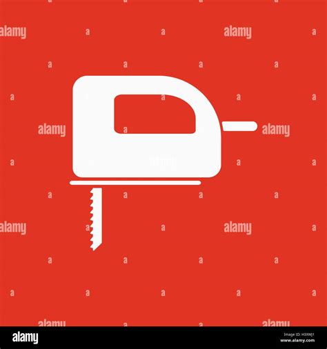 The fretsaw icon. Fretsaw symbol. Flat Stock Vector Image & Art - Alamy