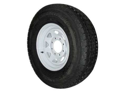 AS-23516E 16 inch Trailer Tire and Spoked Wheel Assembly