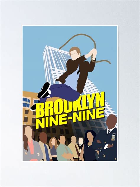 "Brooklyn 99 - season 6" Poster for Sale by lilypopp | Redbubble