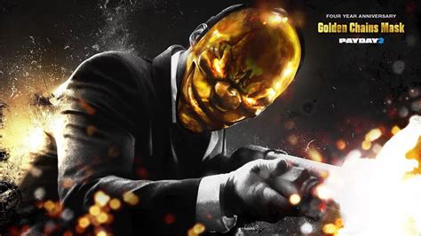 PAYDAY 2 - UPDATE CHANGELOG 152.0 | GOLDEN CHAINS MASK (REGALO ...