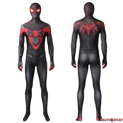 PS5 Spider-Man Miles Morales Suit V2 Jumpsuit