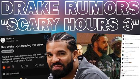 What's Up With Drake Dropping "Scary Hours 3" TODAY? - Rumors About New Album - YouTube