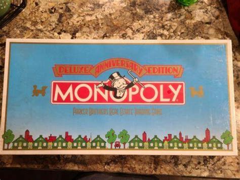 Monopoly Deluxe Anniversary Edition - COMPLETE, NEVER OPENED. | #3781403718