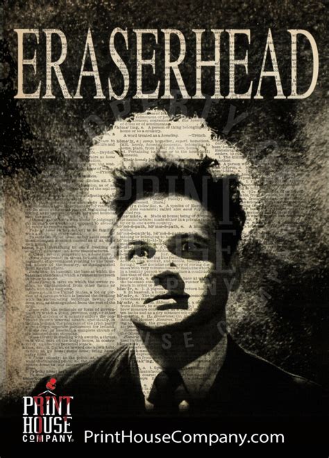 Eraserhead horror-thriller movie poster print Halloween | Etsy