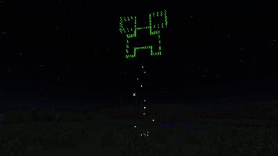 Minecraft Freak and Tips: Creeper Firework