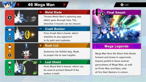 Mega Man - Super Smash Bros. Ultimate Walkthrough - Neoseeker