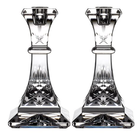 Waterford Crystal Lismore Candlestick 6" Pair | Crystal Classics