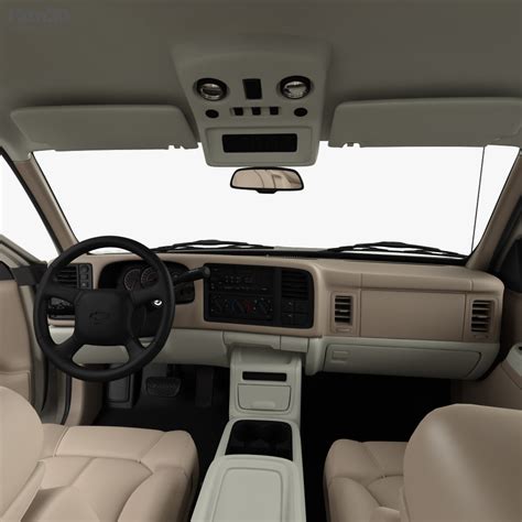 Chevrolet Suburban LT with HQ interior 2006 3D model - Download Crossover SUV on 3DModels.org