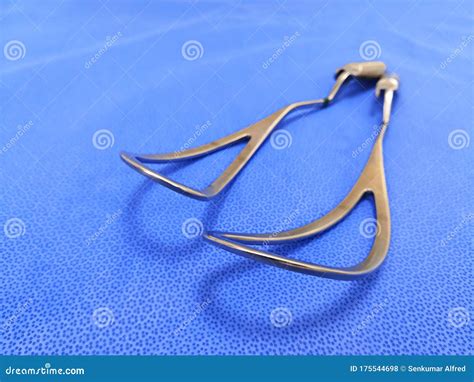 Obstetrical Forceps or Baby Forceps Stock Photo - Image of delivery, operation: 175544698