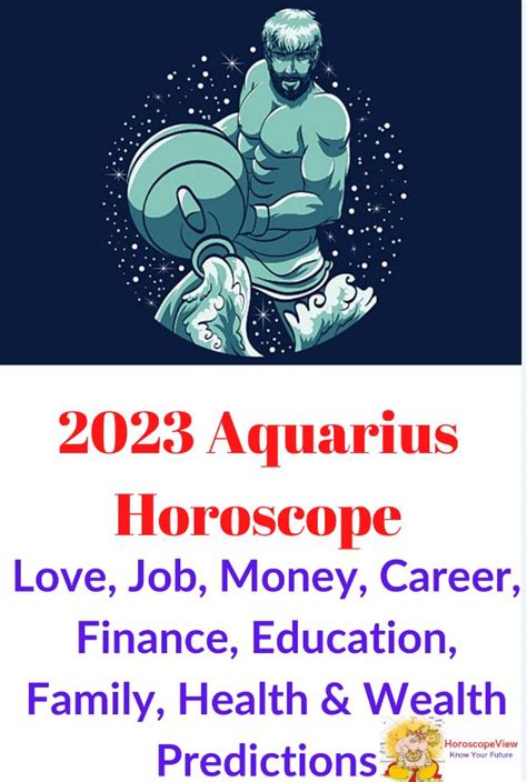 Aquarius Horoscope 2023 - Free Astrology Predictions