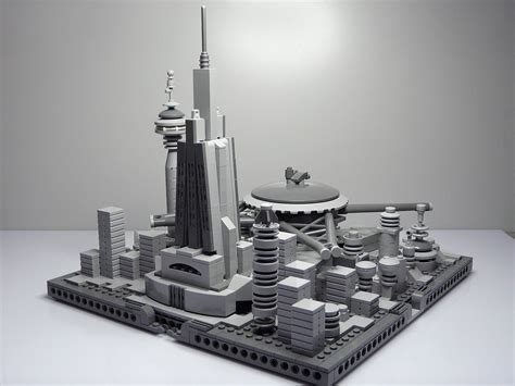 Microscale Future Building | by legoist1 Proyectos De Minecraft, Arquitectura Minecraft ...