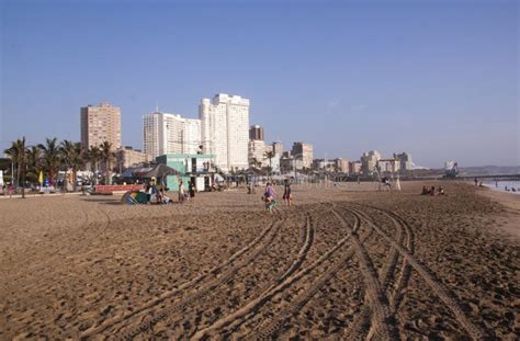 North Beach Beachfront in Durban South Africa Editorial Photo - Image ...