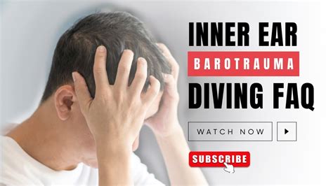 Inner ear barotrauma advice - YouTube