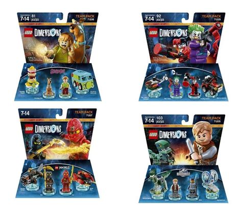 Lego Dimensions Starter Pack + 4 Level Ou Team Pack - R$ 1.498,00 em ...