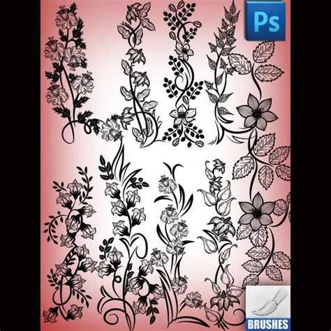 Flowers Brushes - Photoshop brushes