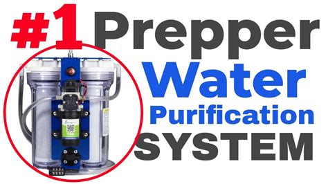 Prepper Water Purification (PortaWell Review) - YouTube