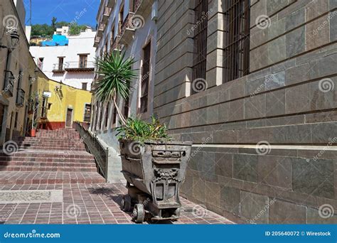 Colorful Buildings in the Old Historic City of Guanajuato Stock Photo - Image of : 205640072