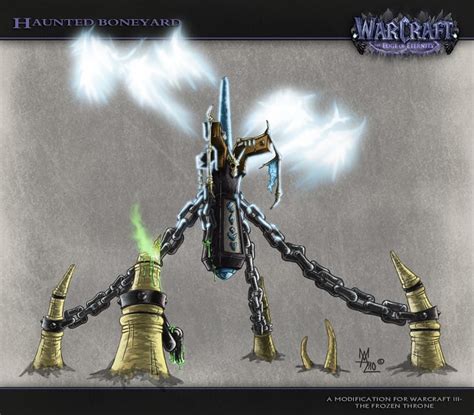 Coloured Haunted Boneyard Concept image - Warcraft III - The Edge of Eternity mod for Warcraft ...