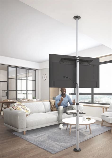 Floor/Ceiling TV Mount for 37-70" TVs | Unique | ICA-TR32