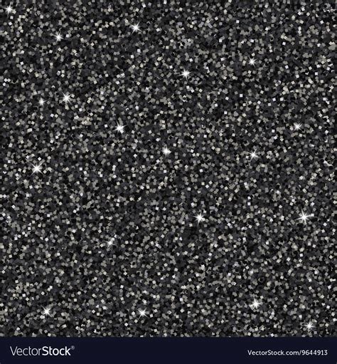 Black glitter background Royalty Free Vector Image