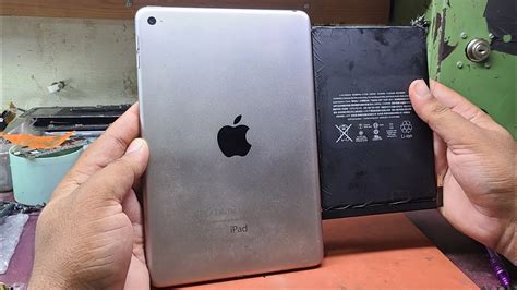 How to Restore Apple iPad mini 4 Battery Replacement Apple iPad mini 4 Battery Change Apple ...