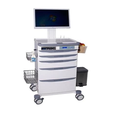 Endoscopic System Medical Trolley Hospital Mobile Computer Trolley (ALS ...