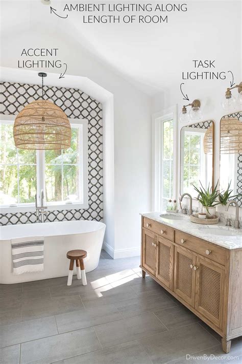 10 Bathroom Lighting Ideas To Infuse Style Into Your Space! - Driven by Decor