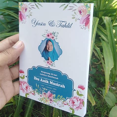 Jual CETAK buku yasin 96 Hal , yasin custom, yasin, buku yasin custom, buku yasin dan tahlil ...