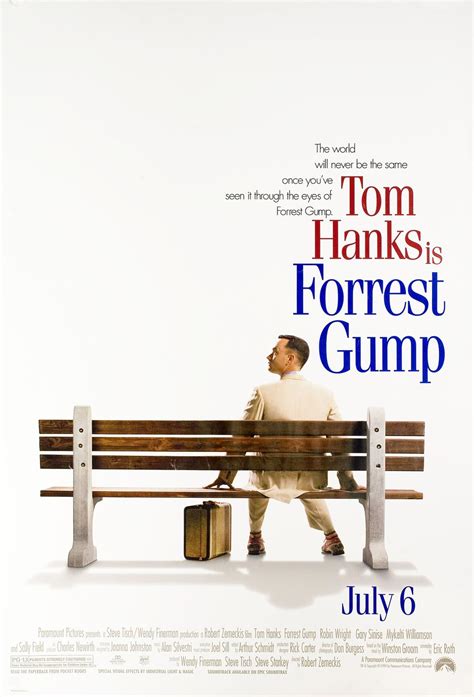 Forrest Gump Original 1994 U.S. One Sheet Movie Poster - Posteritati ...