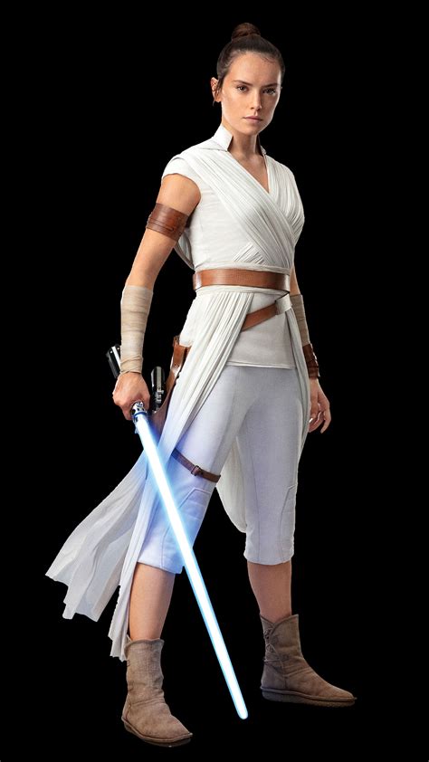 Daisy Ridley As Rey Star Wars The Rise of Skywalker 2019 4K Ultra HD Mobile Wallpaper