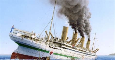 Confessions of a Ci-Devant: Famous Shipping Disasters: The sinking of the "Britannic" (1916)