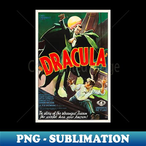 Dracula Poster - Gothic Horror - High-Quality PNG Digital Do - Inspire ...